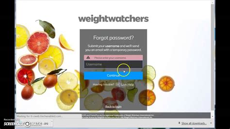 weight watchers account and billing login|Logging in with a QR Code .
